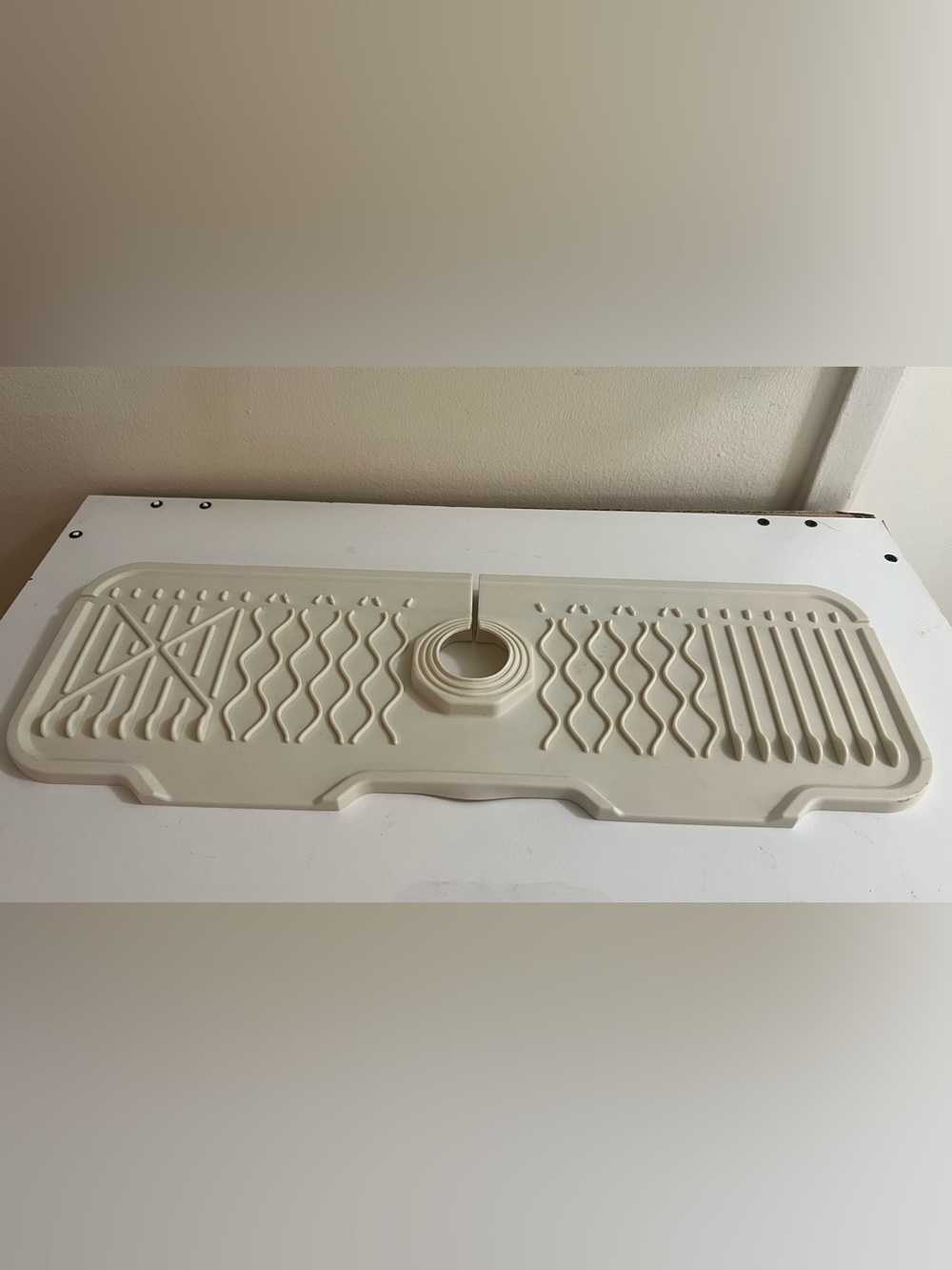 Kitchen Sink Faucet Splash Guard Tray-17" x 6"